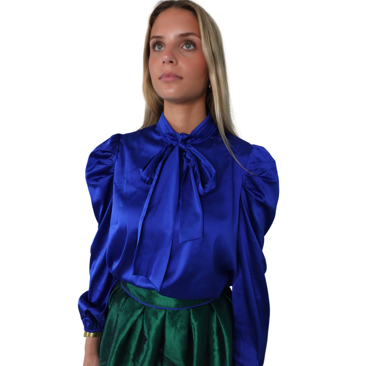 KATHERINE TOP ROYAL BLUE (Wholesale)