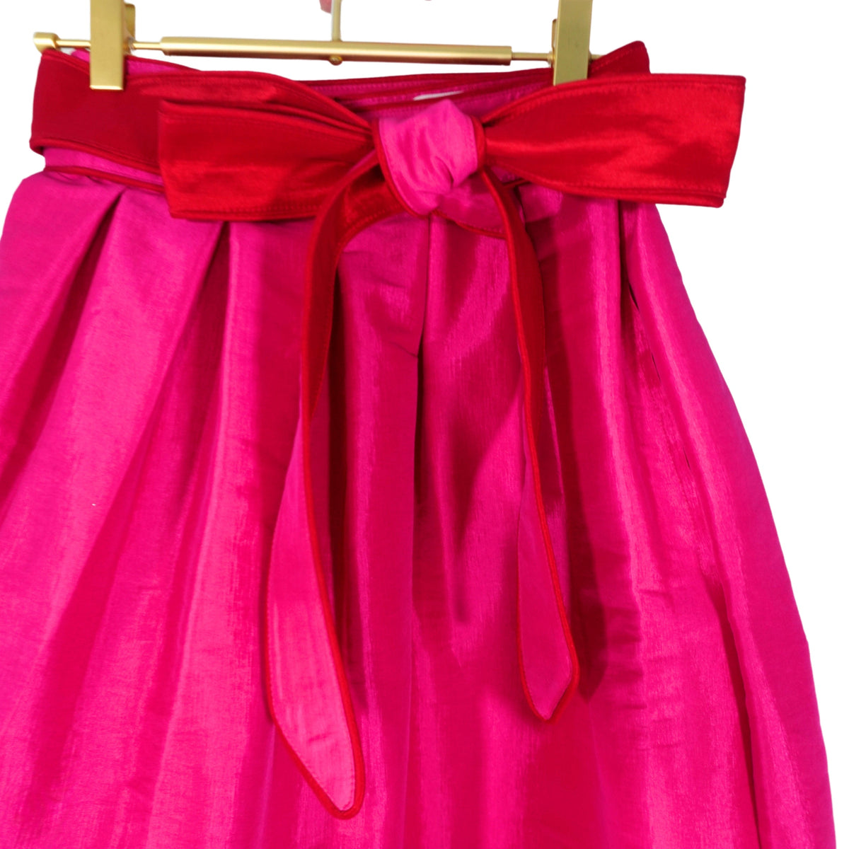 HEATHER TEA SKIRT FUSCHIA (Wholesale)