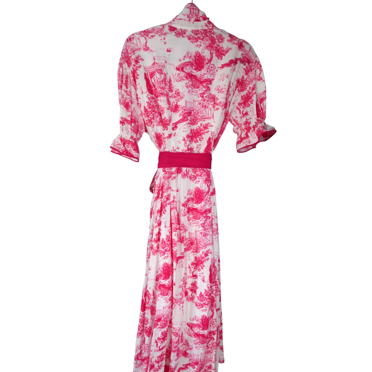 CAROL DRESS IN PINK TOILE (Wholesale)