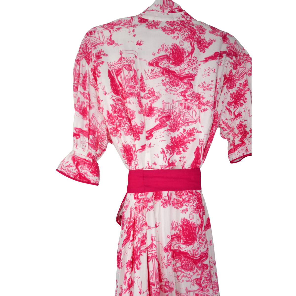 CAROL DRESS IN PINK TOILE (Wholesale)