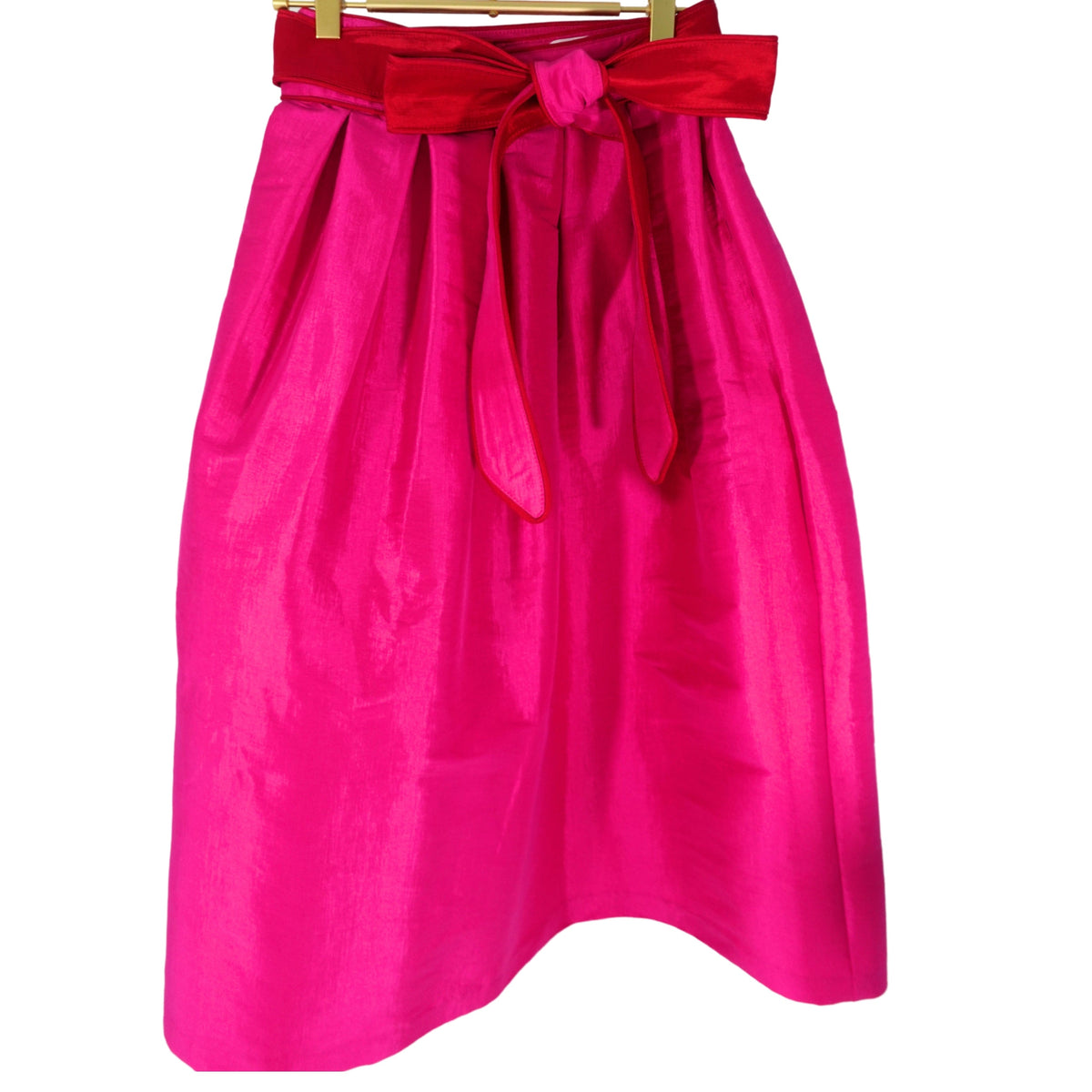 HEATHER TEA SKIRT FUSCHIA (Wholesale)