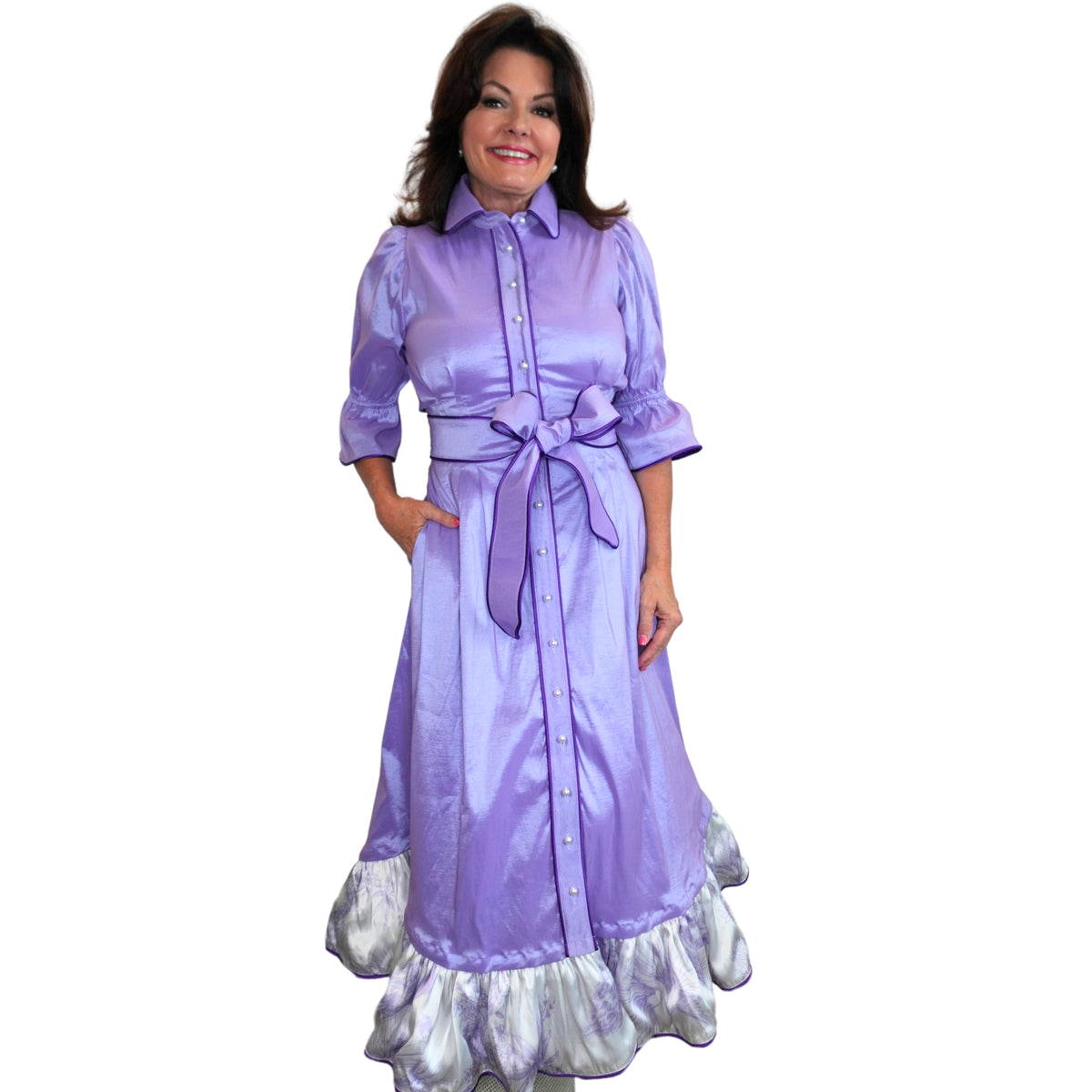 CAROL DRESS LAVENDER