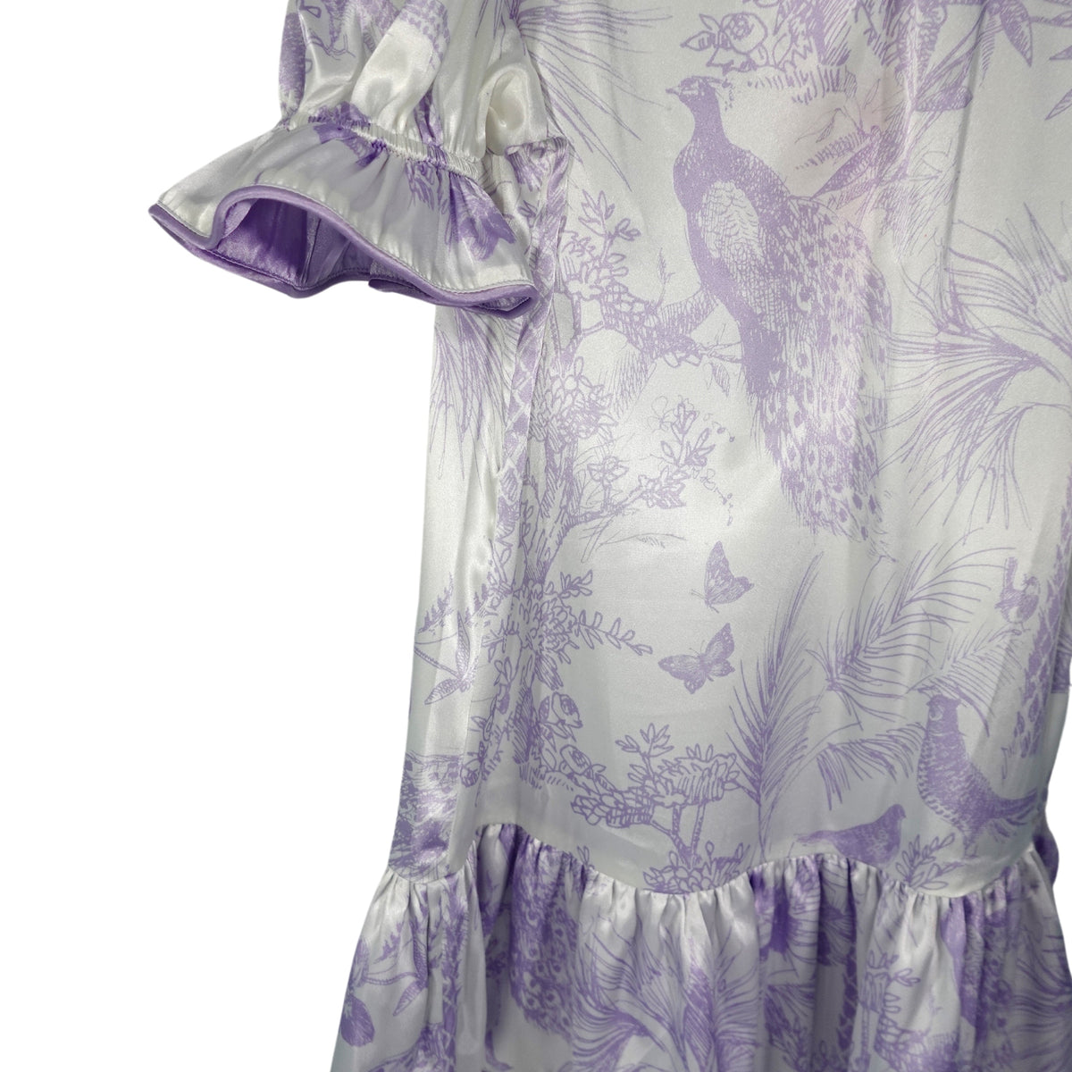 SARAH DRESS LAVENDER TOILE (Wholesale)