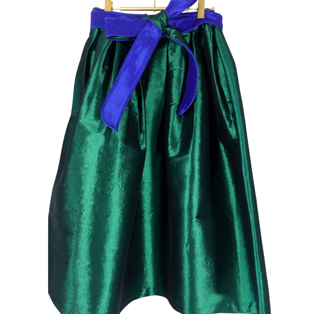 HEATHER TEA SKIRT EMERALD (Wholesale)