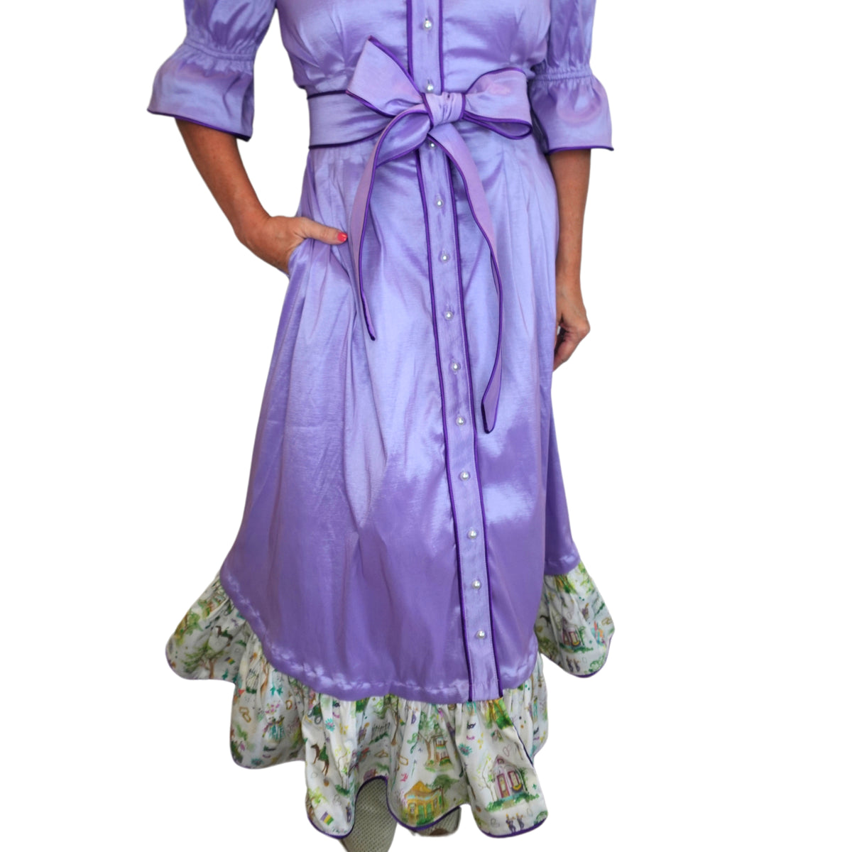 CAROL DRESS LAVENDER